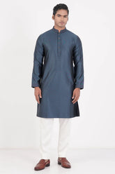 Men Premium Panjabi (Midnight Blue)